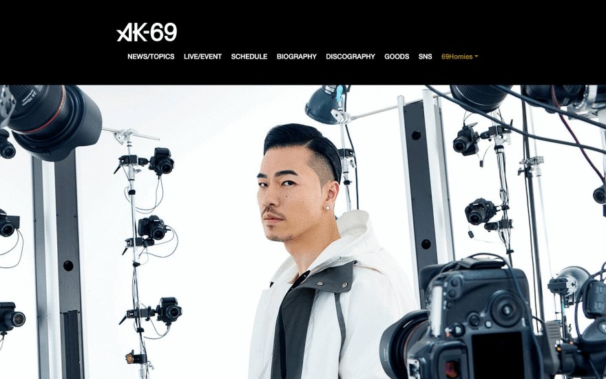 AK-69オフィシャルサイト