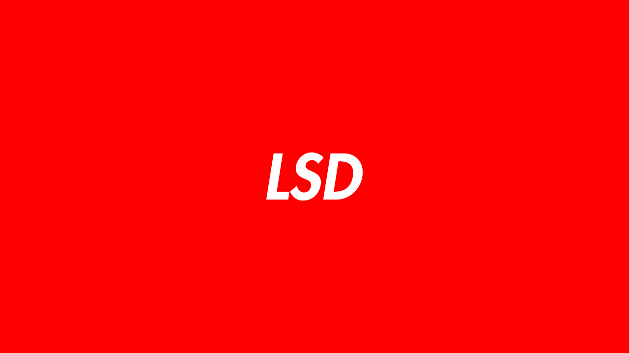 【薬物】LSDとは？どんな効果や危険性があるの？詳しく解説