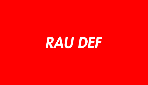 RAU DEFのプロフィール（年齢・出身・生い立ち）のwikiまとめ